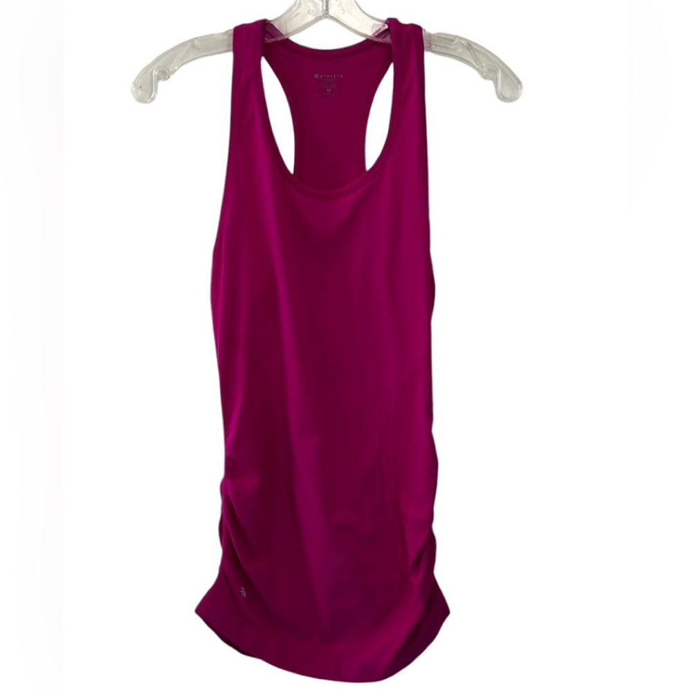 Athleta Pink Fushia Seamless Speedlight Racerback Tank